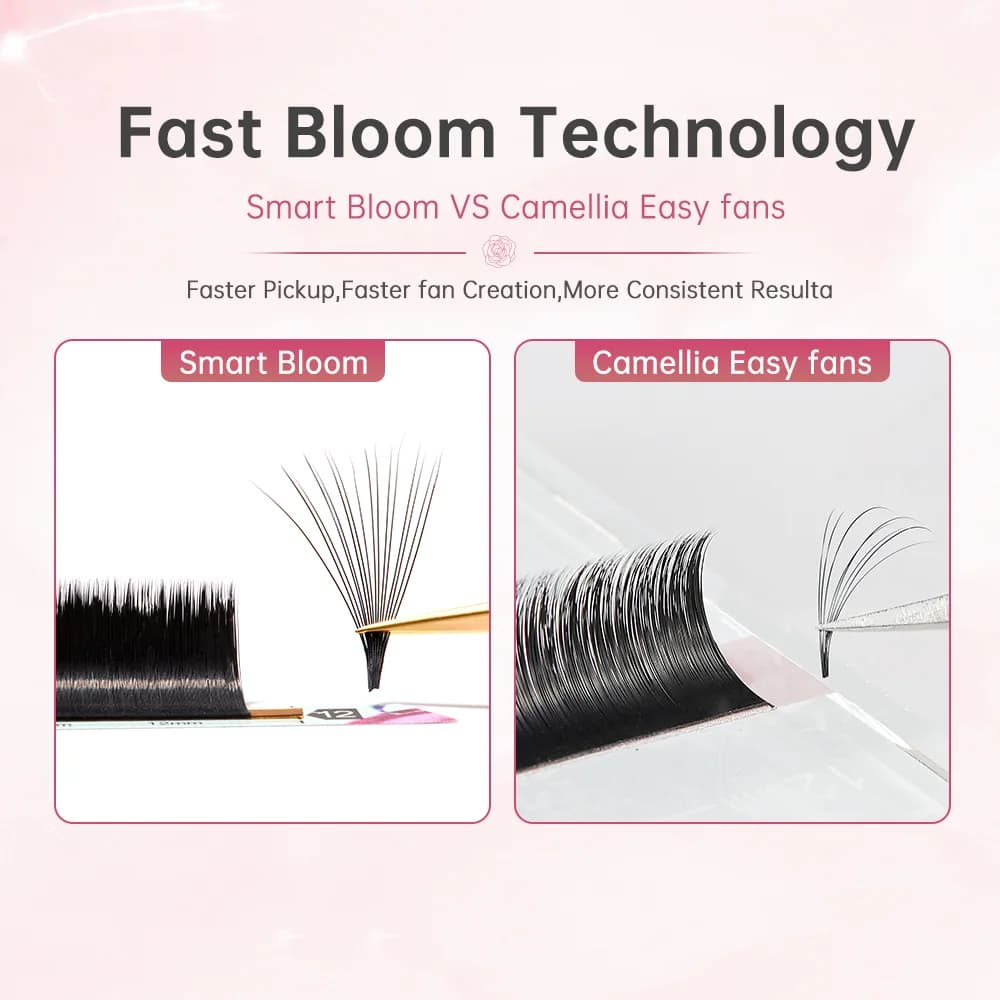 Easy Fanning Smart Bloom blandade längder fransar