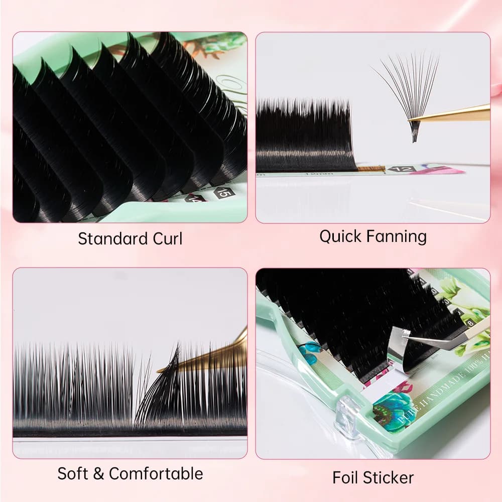 Easy Fanning Smart Bloom blandade längder fransar