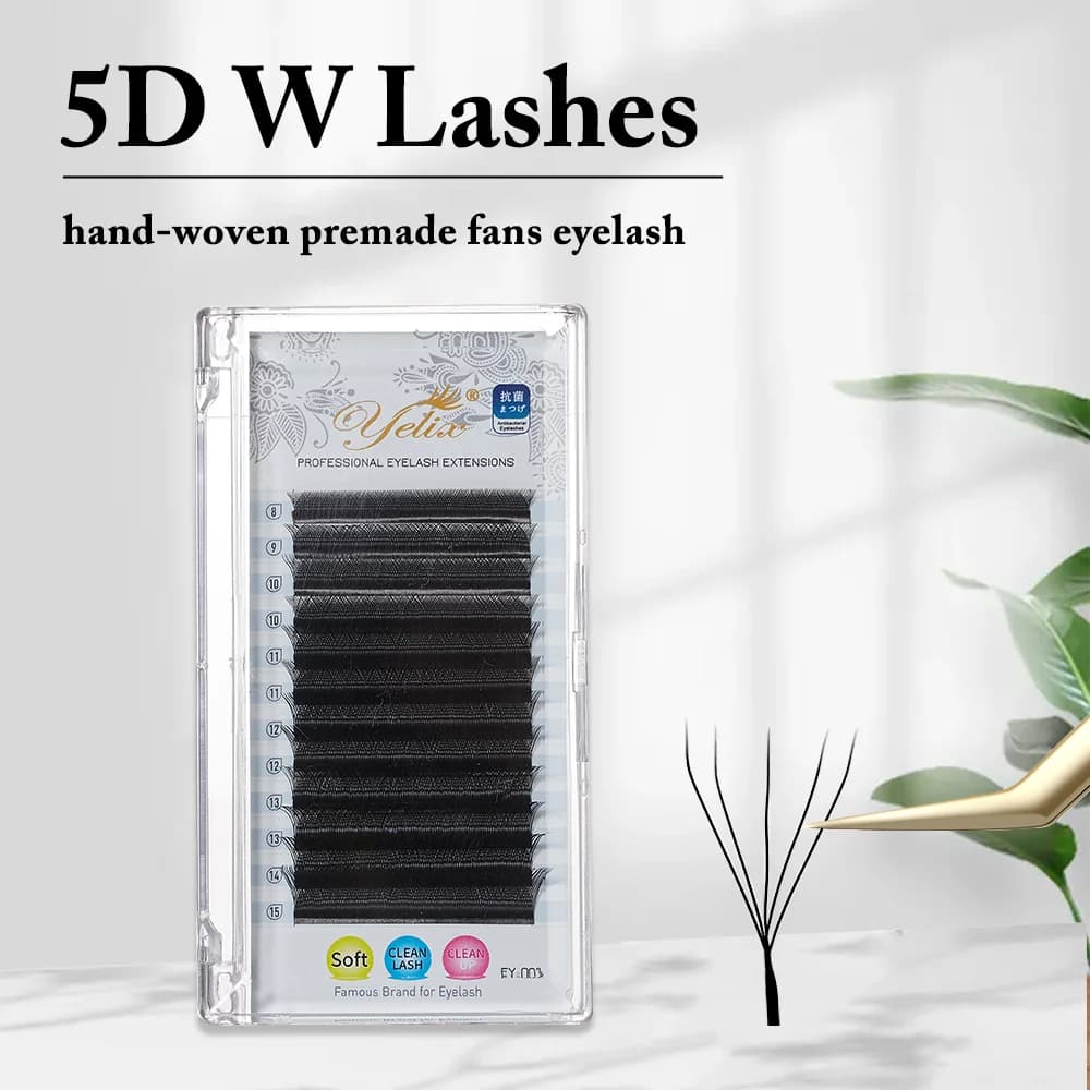 5D W-formade automatiskt öppnande färdiga fans